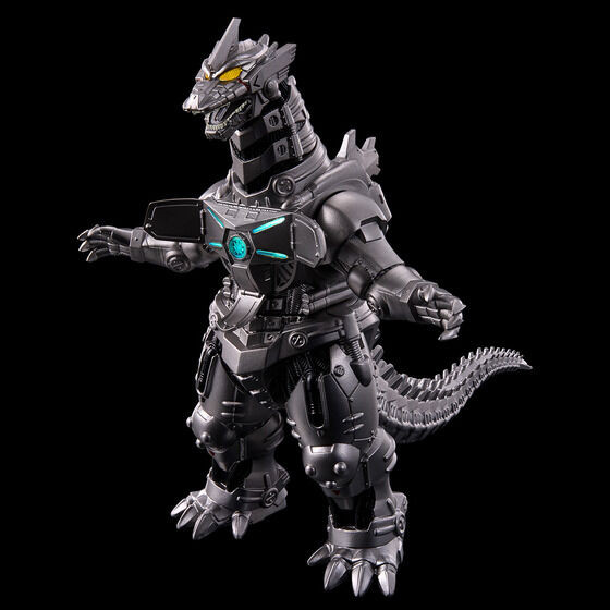 疾風　鬼龍　KIRYU Black Edition 31cm 2本セット Movie Monster Series Kagayaki Type-3 Kiryu (2002) Mechagodzilla