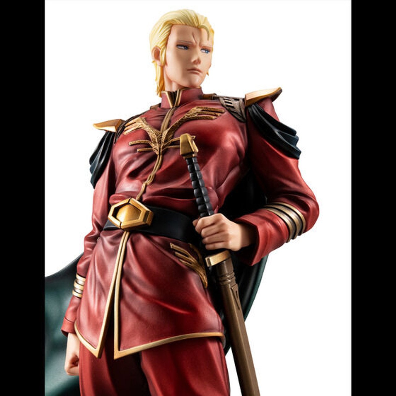 未開封 MOBILE SUIT GUNDAM CHAR AZNABLE Popy Gundam 0079 - 3D Portrait Char Aznable paper model