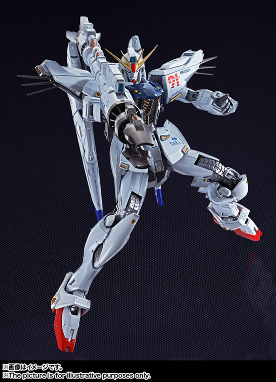 Bandai Metal Build Gundam F91 Action Figure Japan Tamashii