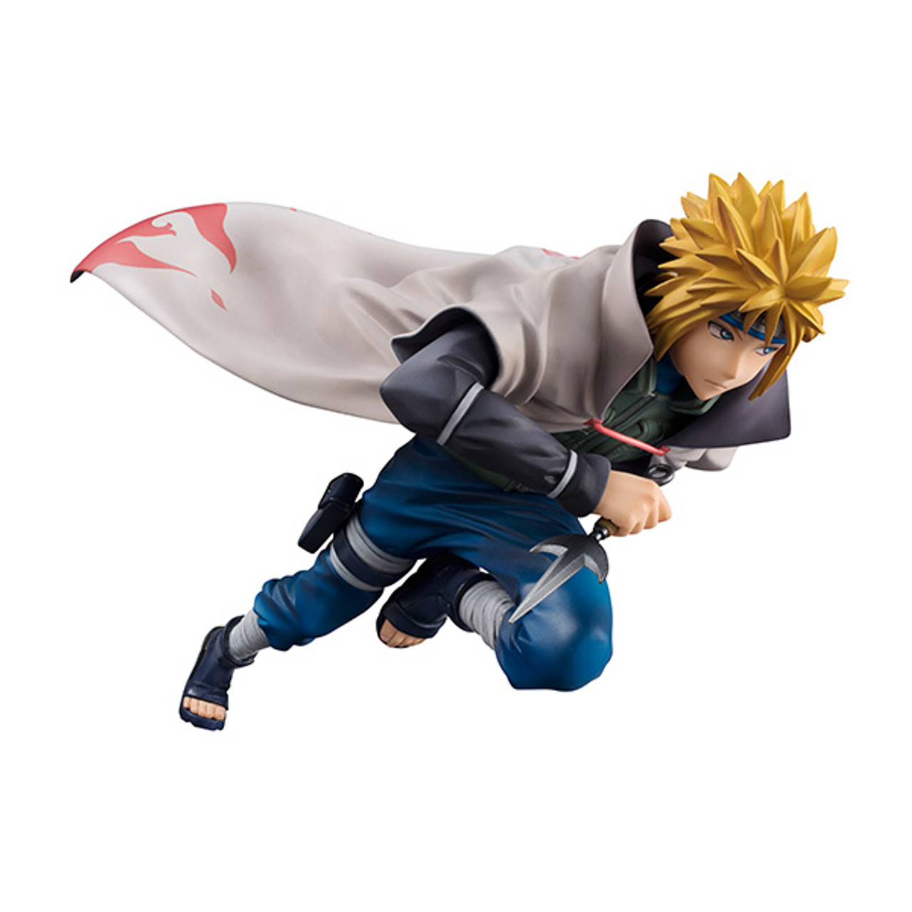 Minato Namikaze Yondaime Hokage Collection japonês de PVC Naruto