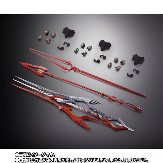 METAL BUILD Evangelion 3 Spears Set 30th with the spear of Another