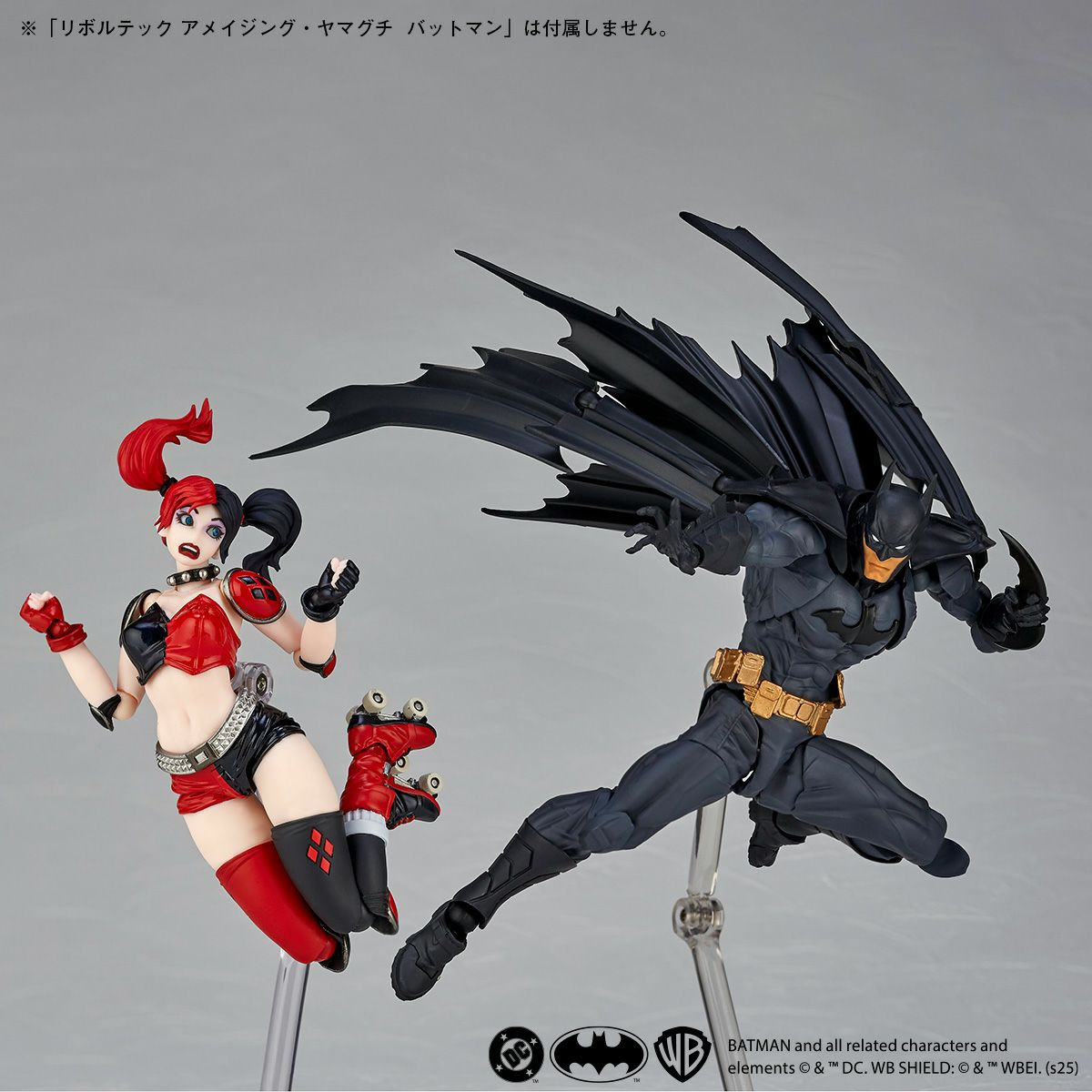 リボルテック　アメイジング・ヤマグチ　ハーレイ・クイン　赤×黒Ver. リボルテック アメイジング・ヤマグチ ハーレイ・クイン 赤×黒Ver