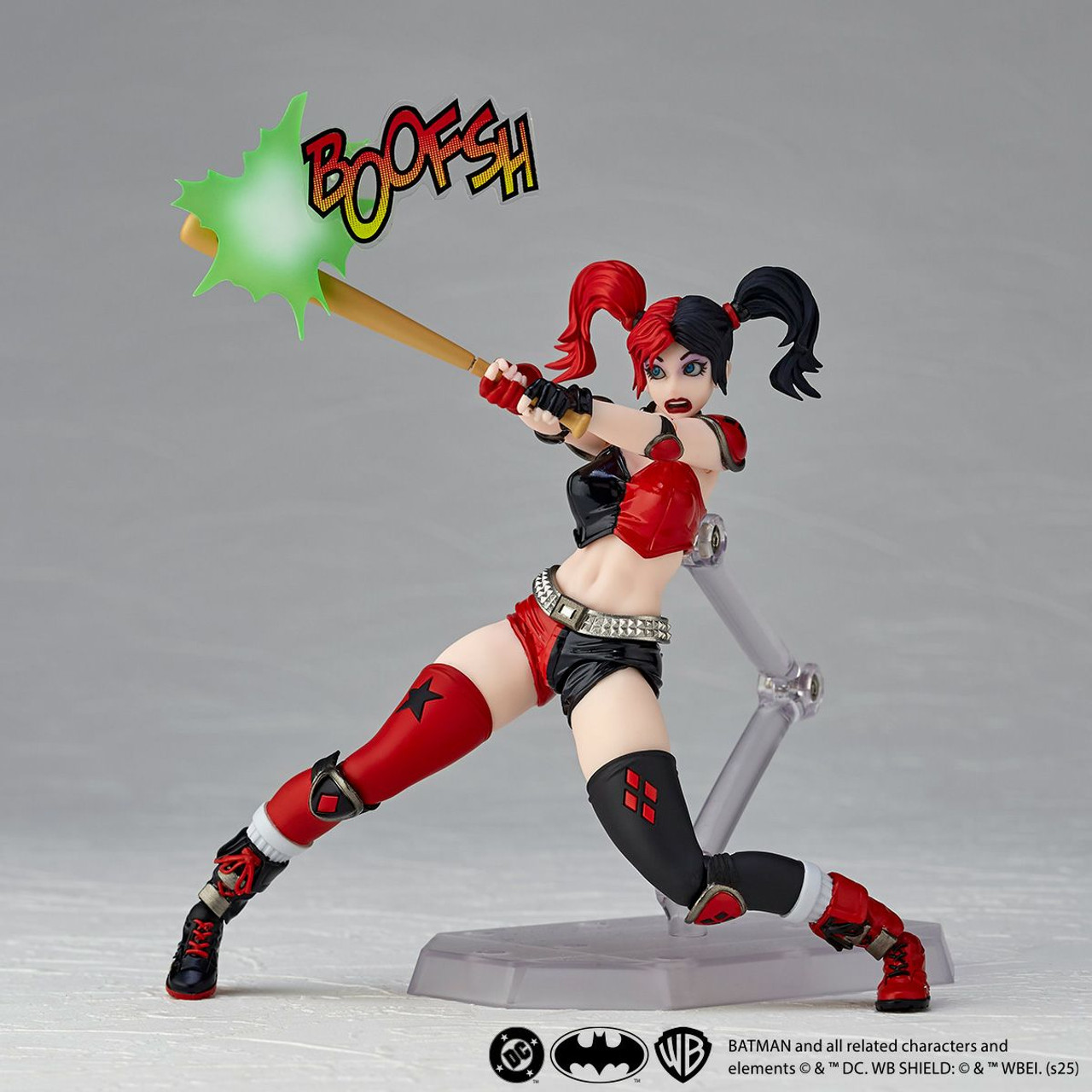 Revoltech Amazing Yamaguchi Harley Quinn Red x Black Ver