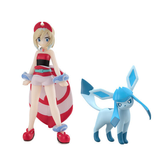 Pokemon Scale World Jade Region Kai & Glacia (Shokugan)