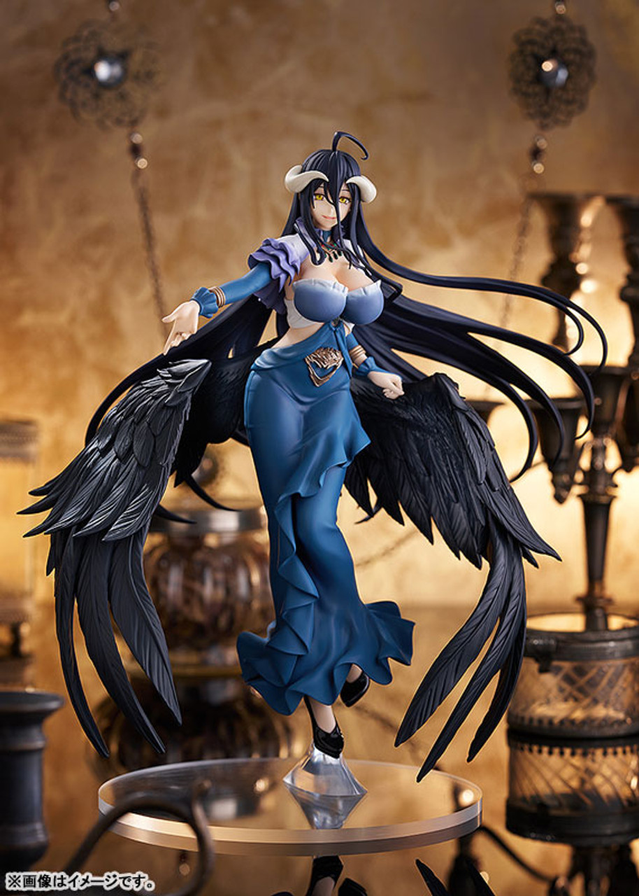 フィギュアセット８体まとめSuper Sonico, Overlord他 POP UP PARADE SP Albedo: Jet Black Dress Ver. (OVERLORD