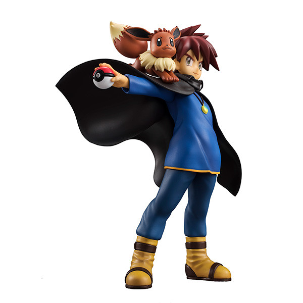 G.E.M. ポケットモンスター SHIGERU & EIEVUI MegaHouse G.E.M. Series Pokemon (Shigeru & Eevee) PVC Figure