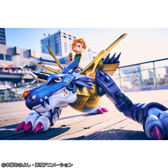 Precious G.E.M. Series Digimon Adventure Metal Garurumon & Yamato