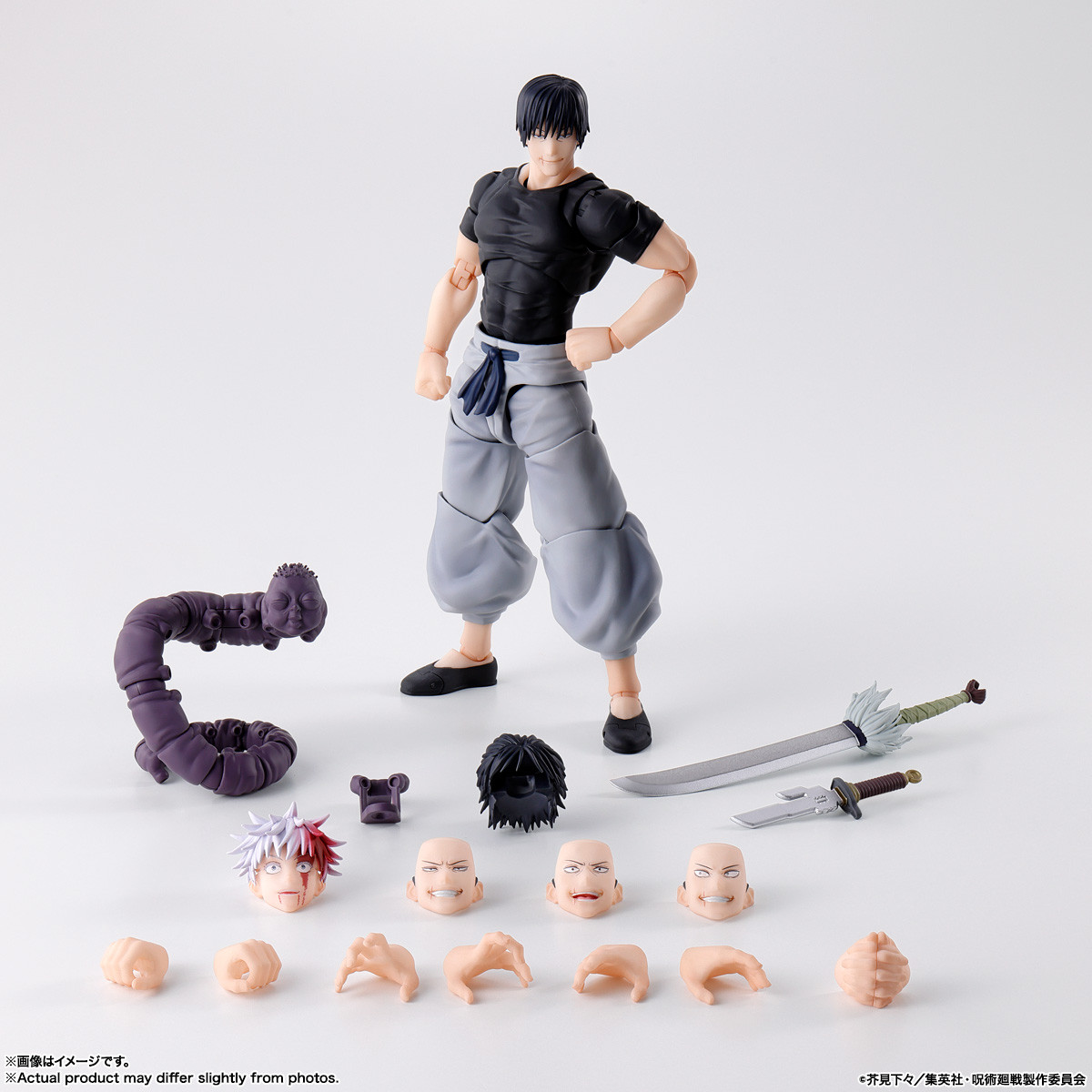 SHFiguarts 呪術廻戦Toji Fushiguro フィギュア S.H.Figuarts Toji Fushiguro (Jujutsu Kaisen) Action Figure