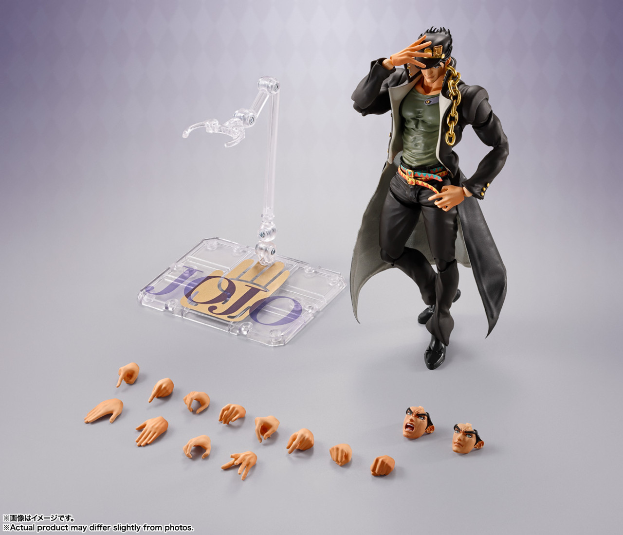 ジョジョの奇妙な冒険 STARDUST CRUSADERS フィギュアセット S.H.Figuarts Jotaro Kujo (JoJo's Bizarre Adventure Stardust