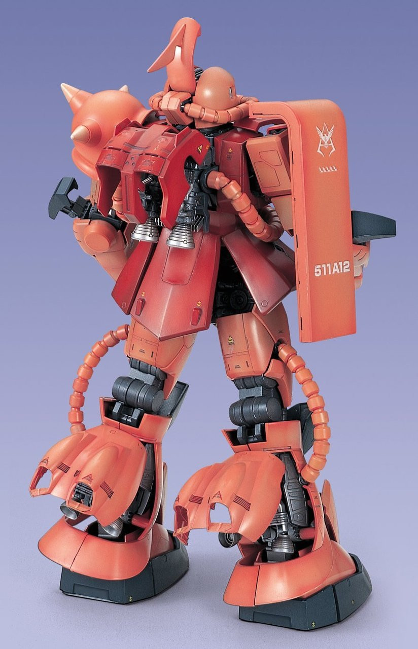 BANDAI PG 1/60 MS-06S Char's Zaku II Plastic Model Perfect Grade