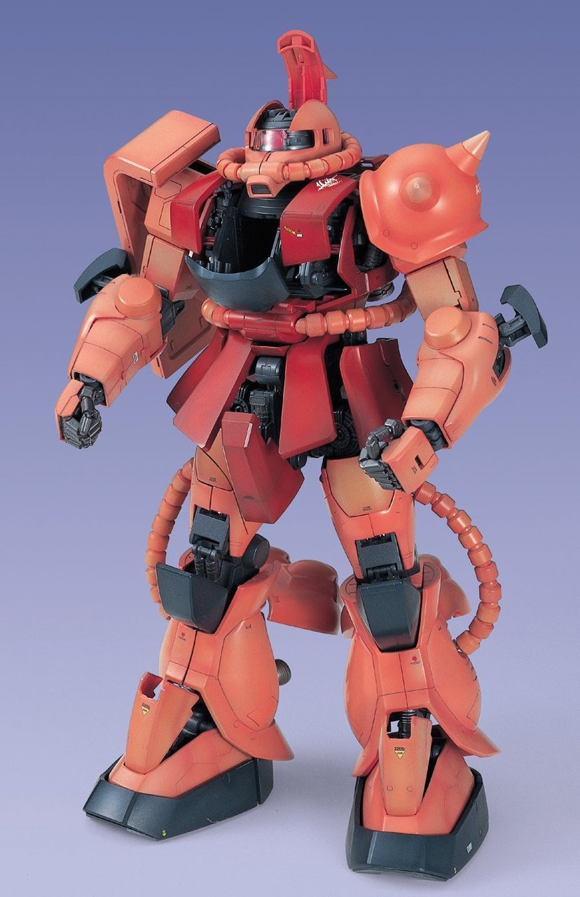 BANDAI PG 1/60 MS-06S Char's Zaku II Plastic Model Perfect Grade