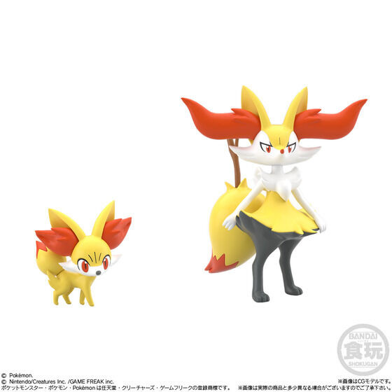 Pokemon Scale World Kalos Region Set (Shokugan)