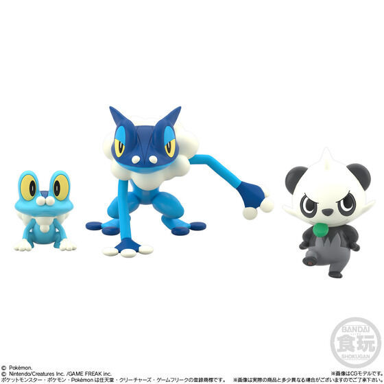 Pokemon Scale World Kalos Region Set (Shokugan)