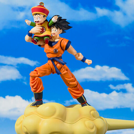 S.H.Figuarts SON GOKU & SON GOHAN-KID & KINTOUN (Dragon Ball Z