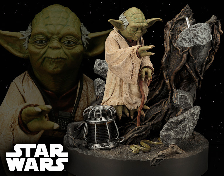 KOTOBUKIYA Artfx Yoda The Empire Strikes Back (Repaint Ver.) 1/7