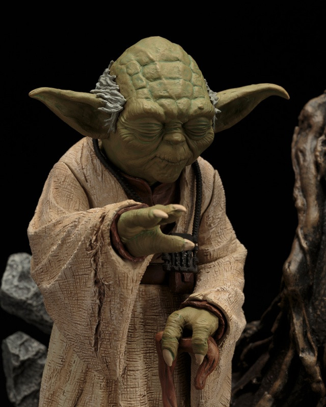 KOTOBUKIYA Artfx Yoda The Empire Strikes Back (Repaint Ver.) 1/7
