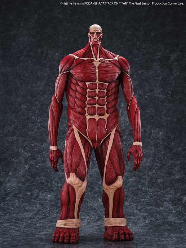 a.a.a. vinyl toys 公害巨人 1期 Mega Soft Vinyl Attack on Titan Colossal Titan
