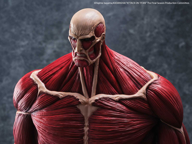 Mega Soft Vinyl Attack on Titan Colossal Titan