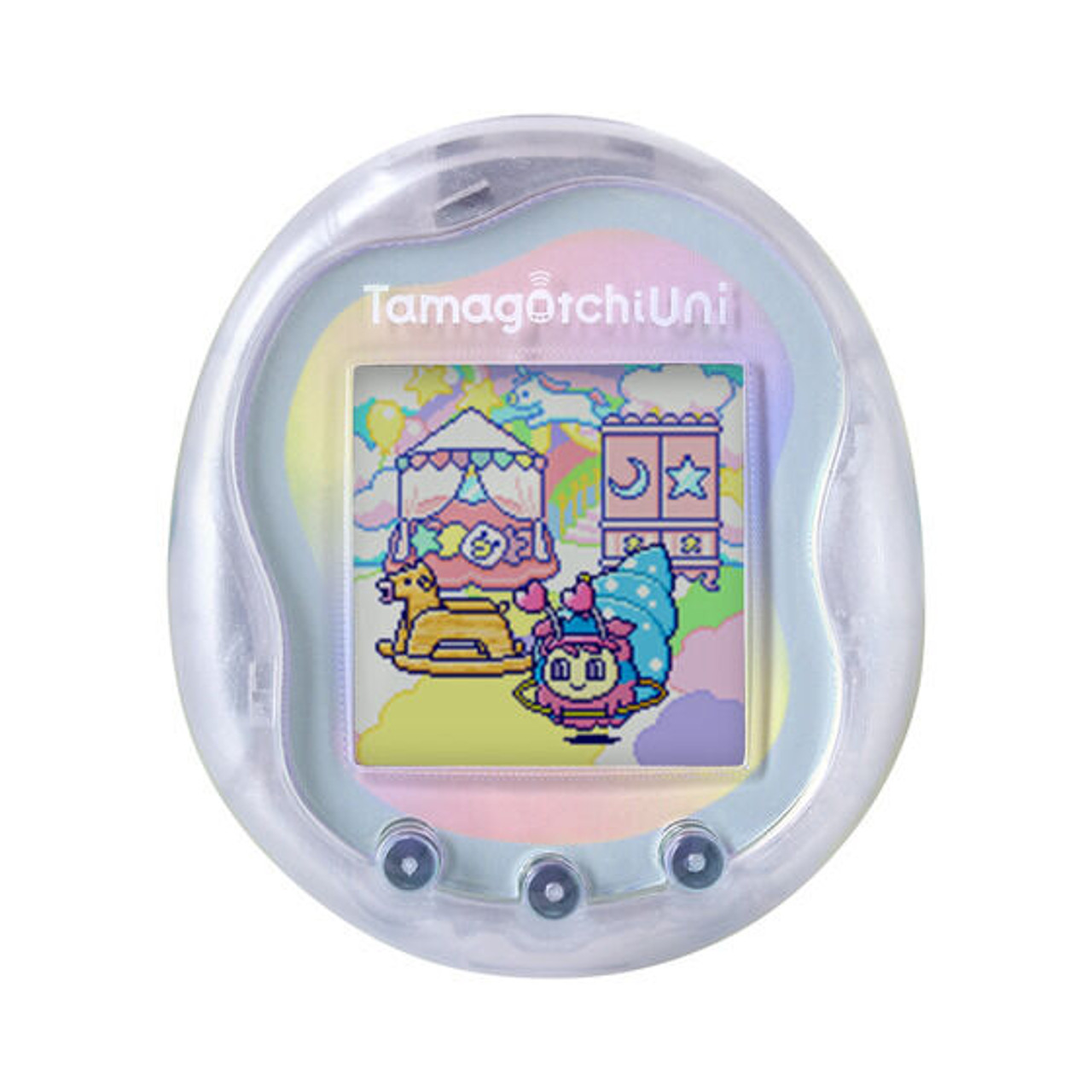 Tamagotchi Uni Prism White