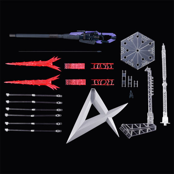 RG 1/144 HYPER MEGA BAZOOKA LAUNCHER & FIN FUNNEL Display Set for