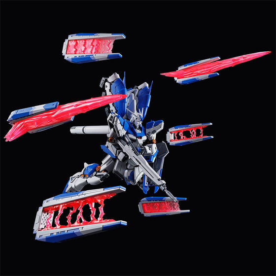 RG 1/144 HYPER MEGA BAZOOKA LAUNCHER & FIN FUNNEL Display Set for