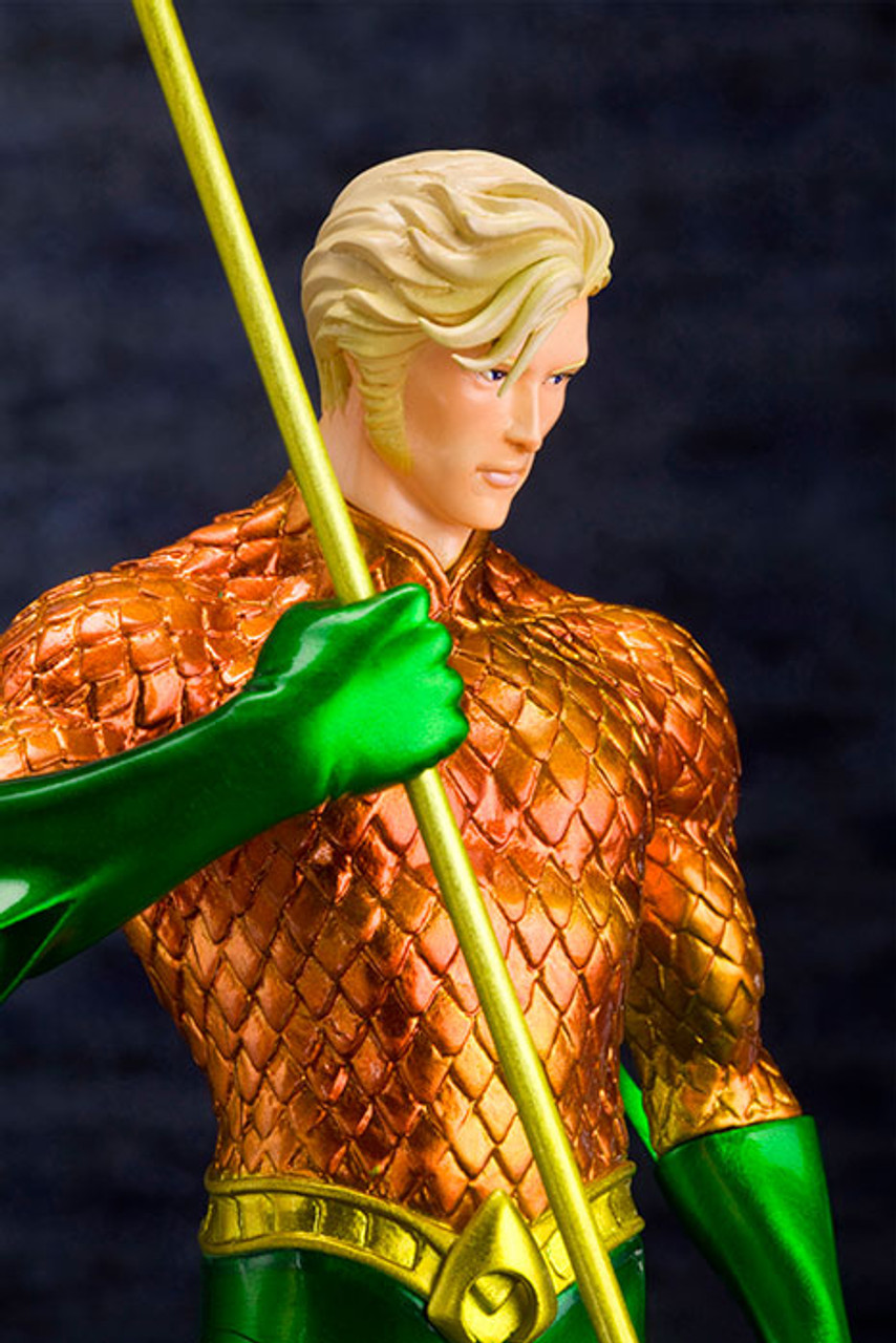 ARTFX+ JUSTICE LEAGUE アクアマン 1/10スケール PVC製 塗装済み完成品フィギュア n5ksbvb Amazon.co.jp: ARTFX+ JUSTICE LEAGUE アクアマン 1/10スケール