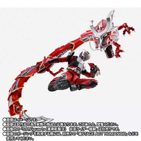 S.H.Figuarts DRAGREDER & MASKED RIDER RYUKI OPTION PARTS SET