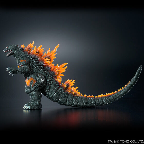 Movie Monster Series Burning Millennium Godzilla PVC Figure