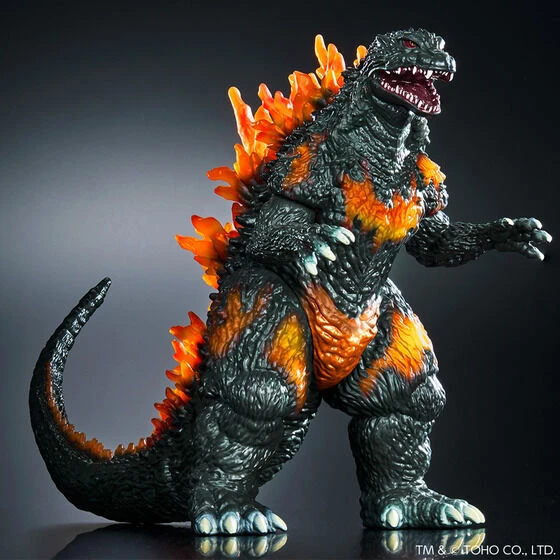 Movie Monster Series Burning Millennium Godzilla PVC Figure