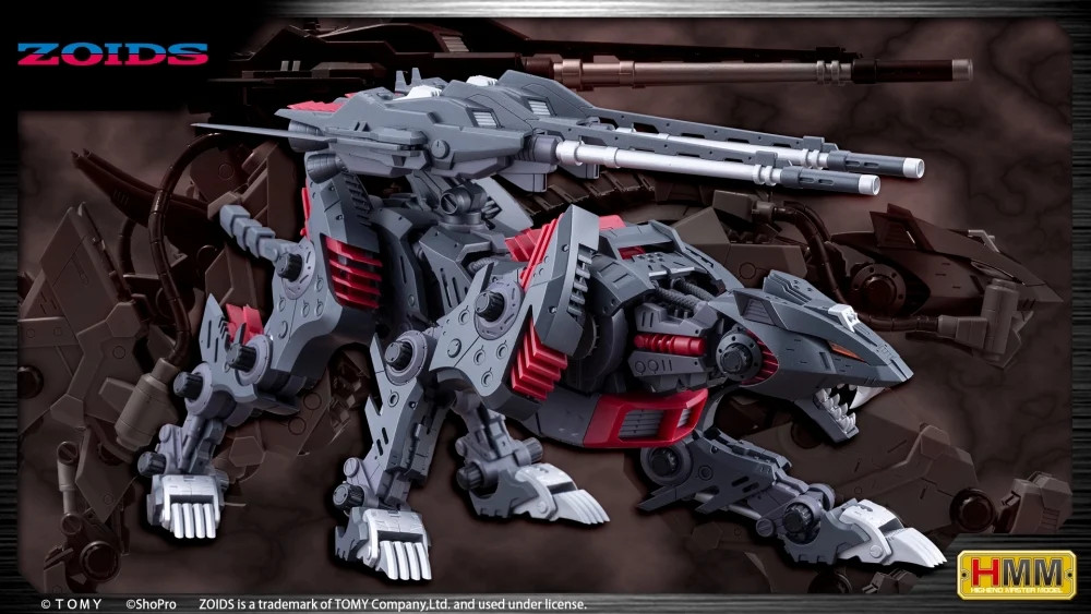 ZOIDS LIGHTNING SAIX Irvine Special 2000 -Recolor- 1/72 Plastic Model