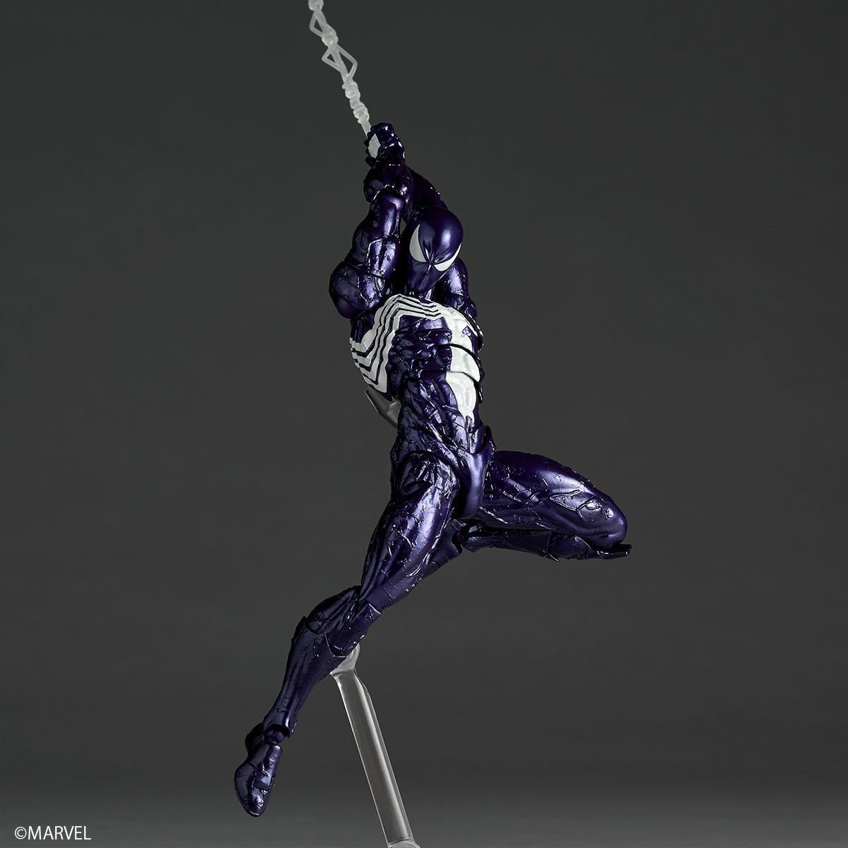Revoltech Amazing Yamaguchi Symbiote Spider-Man (Purple Ver
