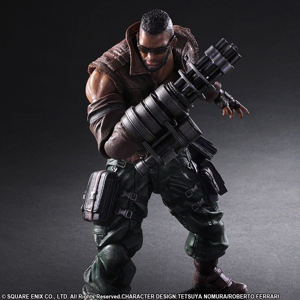 Play arts FINAL FANTASY VII バレット　フィギュア Square Enix Final Fantasy VII Remake Play Arts Kai No.2 Barret