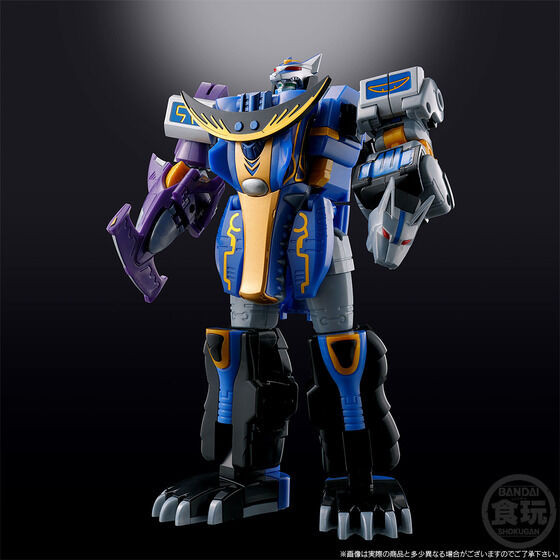 SMP[SHOKUGAN MODELING PROJECT] HYAKUJU GATTAI Gao Hunter Blue Moon