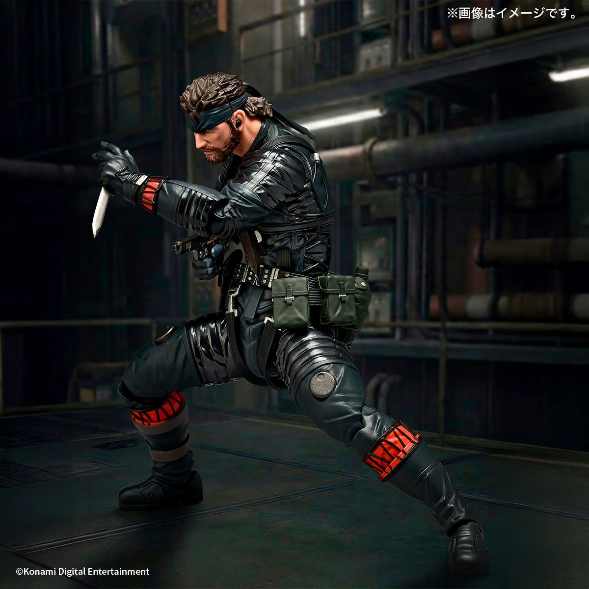 Revoltech Amazing Yamaguchi Naked Snake Sneaking Suit Ver. (METAL