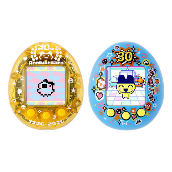 Tamagotchi nano colorful Mametchi Memories 30th Yellow / 30th Blue