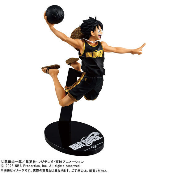 ONE PIECE x NBA MASTER STARS PIECE THE MONKEY.D.LUFFY NBA HOUSE ver.
