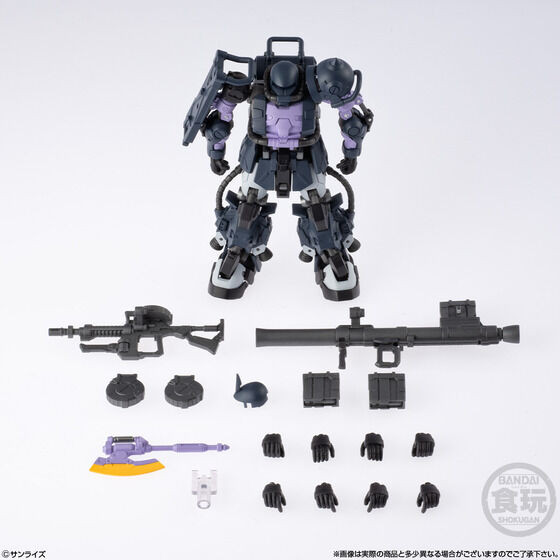 Gundam Artifact PRO High Mobility Zaku II (Black Tri-Stars Custom