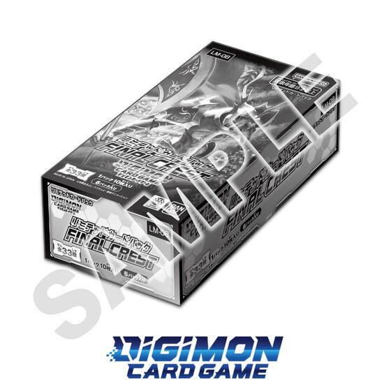 Digimon Card Game Limited Card Pack FINAL CREST [LM-08]