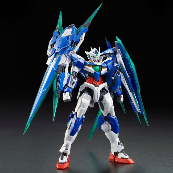 BANDAI RG 1/144 Double OO QAN[T] Full Saber Plastic Model