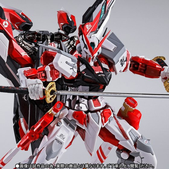 BANDAI METAL BUILD Gundam Astray Red Frame Kai Action Figure
