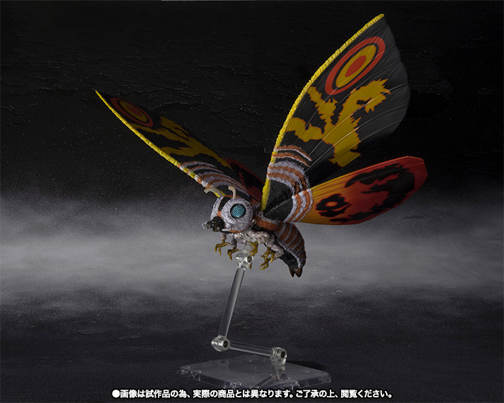 BANDAI S.H.MonsterArts Mothra adult & Mothra Larval Special Color