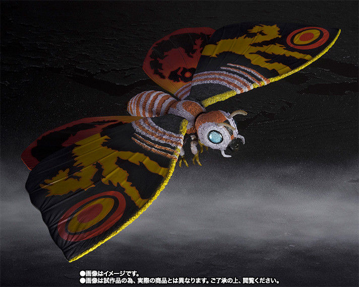 Sh Monsterarts Mothra 1992 Bandai Mothra Bandai Tamashii Nations