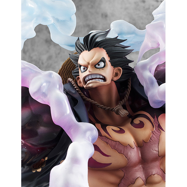 MegaHouse Portrait.Of.Pirates One Piece SA-MAXIMUM Monkey D Luffy Gear 4  [Hazumu Otoko] 1/8 PVC Figure