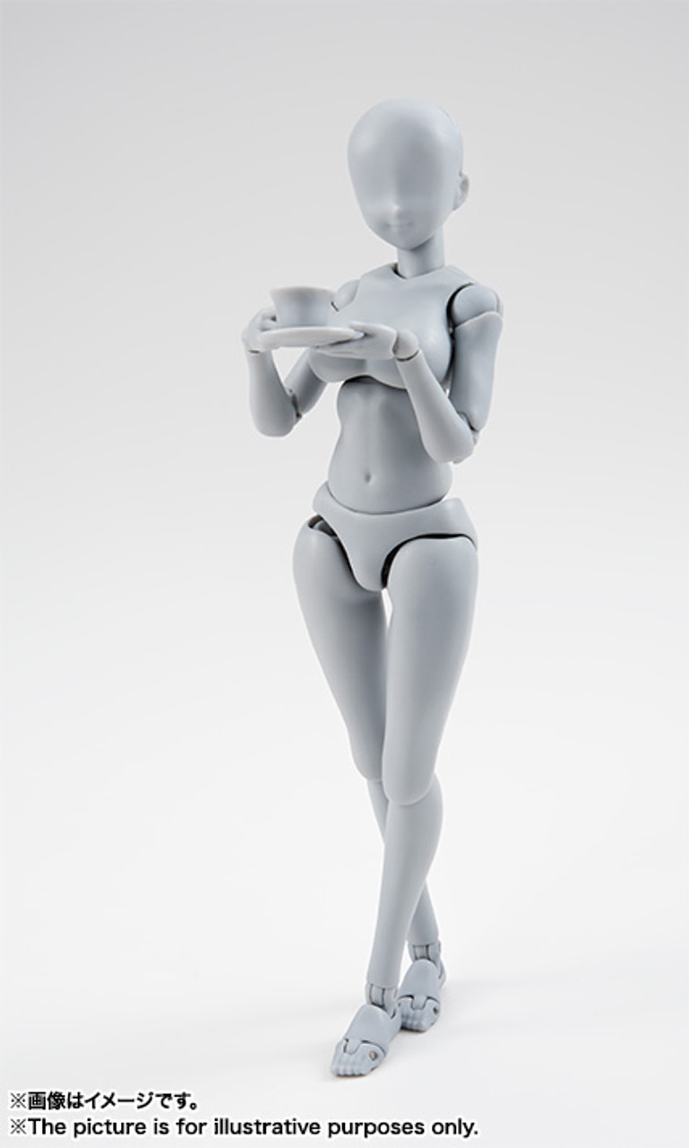 BANDAI SPIRITS S.H.Figuarts BODY-chan Sports- Edition DX SET (Gray