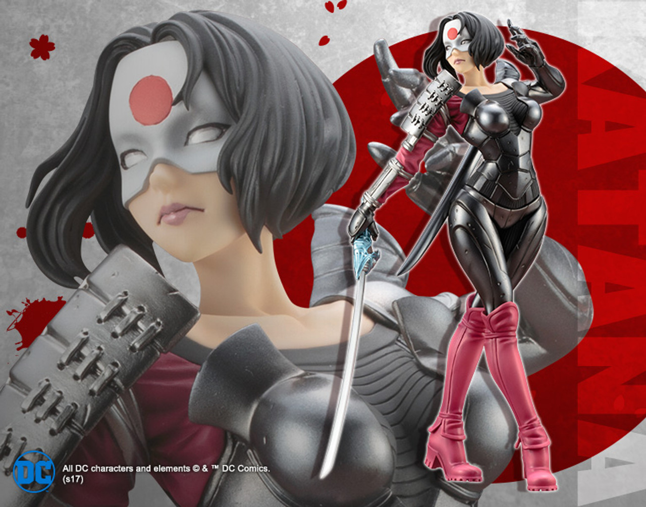 Dc Comics Bishoujo Katana 1 7 Pvc Figure Completed