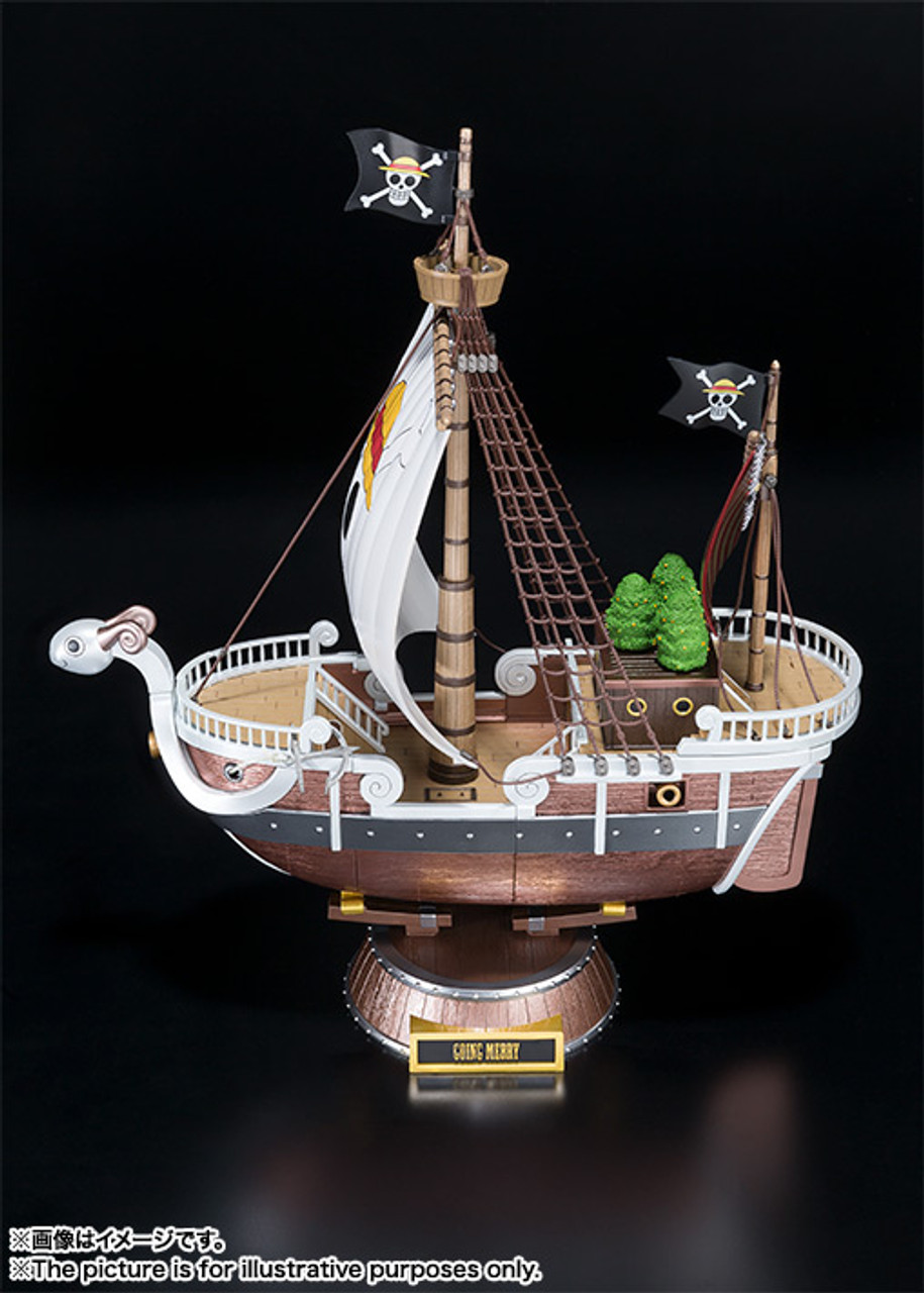 Bandai Hobby One Piece Going Merry Ship 11-inch Plastic Model Kit