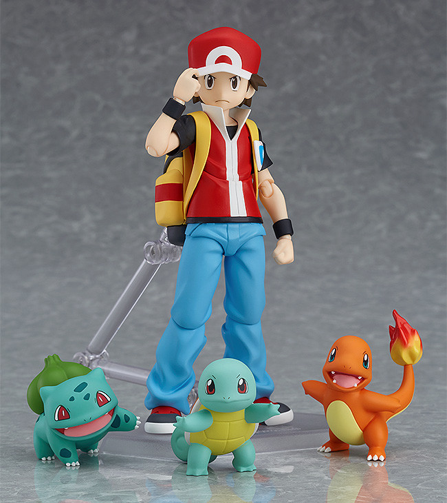 figma356ポケモン　レッド　プレミア　新品 figma Red Action Figure (Completed)