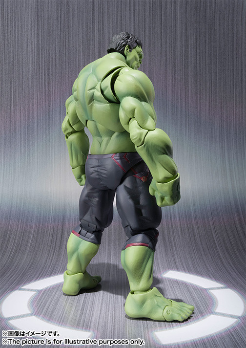 BANDAI S.H.Figuarts Hulk Avengers Action Figure Japan Tamashii