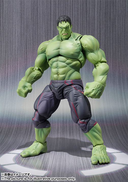 BANDAI S.H.Figuarts Hulk Avengers Action Figure Japan Tamashii