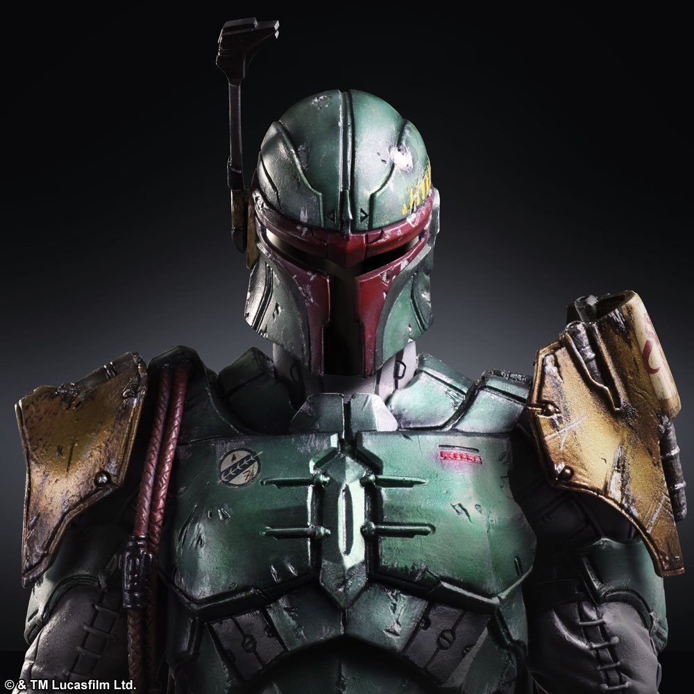 SQUARE ENIX Play Arts Kai Star Wars Variant Boba Fett Action Figure